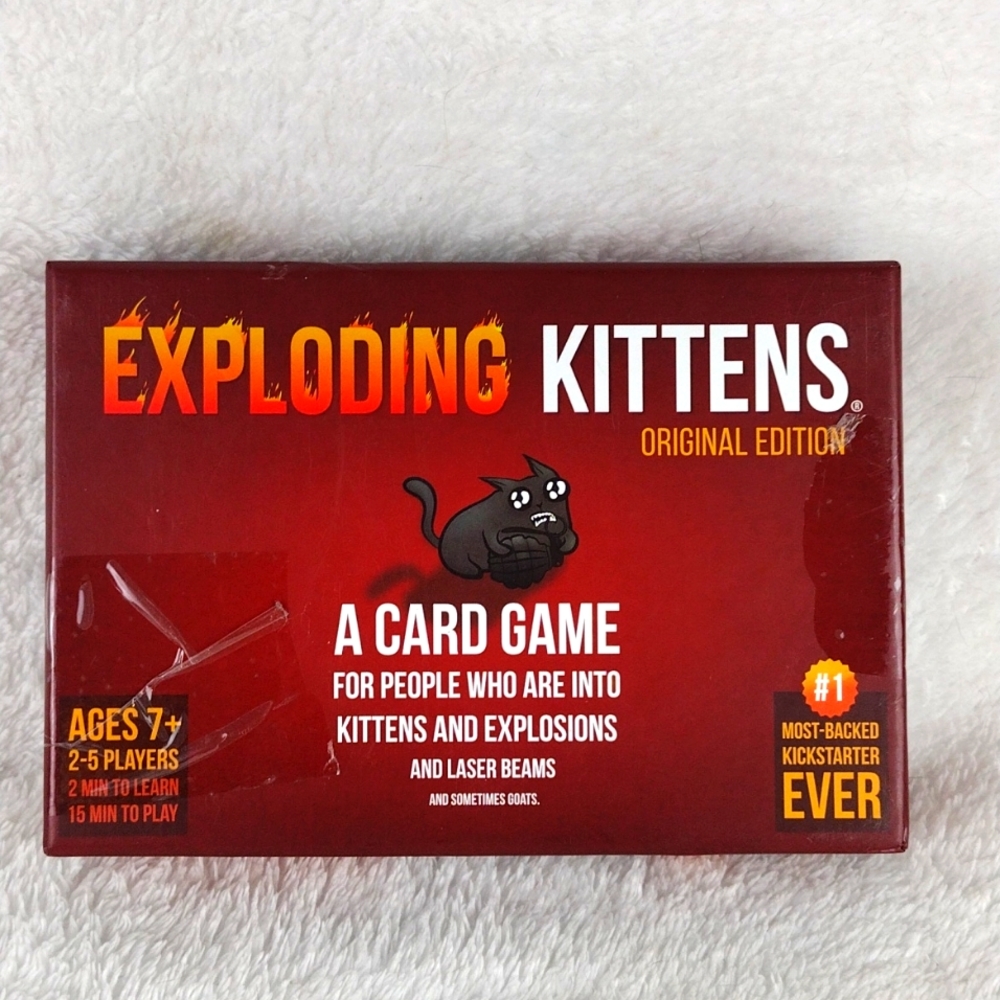exploding kittens a card game